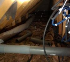 Ventilation secondaire de la fosse non raccord&eacute;e