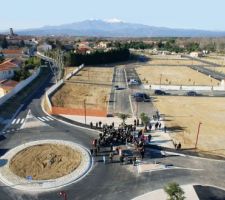 Inauguration du terrain