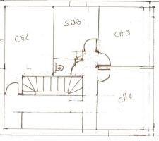 ébauche de l'etage