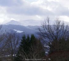 Vue sud ouest sous la neige