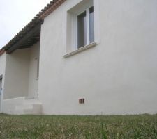 Enduit g20 parexlanko posé.