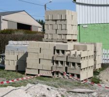 Livraison des parpaing