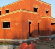 Vue sur la maison avec le delta ms terminé