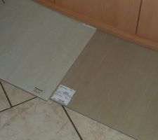 Chois du Carrelage pour la pi&egrave;ce de vie.