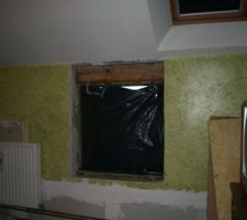 Création ouverture ch2 vue intérieur