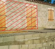 Prise au moment de la construction