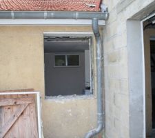 Demontage fenetre   volets bois