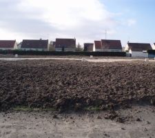 Notre lot 10 depuis le fond du jardin