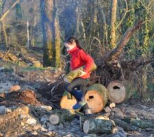 Sur notre chantier, pas d'exploitation d'enfants.................. juste du bénévolat !