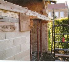 Linteaux sur bâtiment