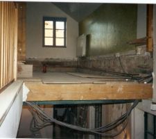 Vue depuis l'escalier