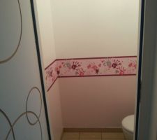 Les WC de l'étage