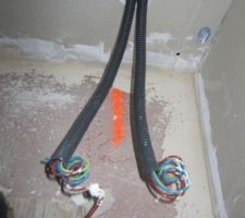 Coté humidité, un joint en plate a ete fait