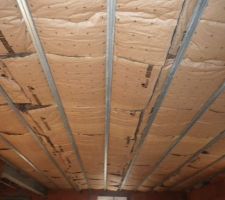 Isolation du plafond