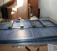 Montage syst&egrave;me a galandage