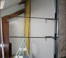 Montage syst&egrave;me a galandage