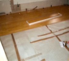 Pose parquet flottant Ch2