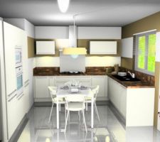 Notre future cuisine.