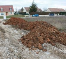 Récupération de 5 x 10m3 de terre