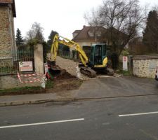 Fin cr&eacute;ation chemin d'acc&egrave;s