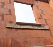 Pose des appuis de fenêtre