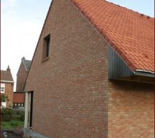 Peinture boiserie du pignon droit