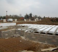 Pr&eacute;paration pour la chape