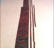 Fa&iuml;ence : les mini-tokis ("frise" pour la sdb des enfants)