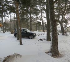Il fait -9°C, le vent souffle, et le ressenti est sans doute plus proche de -12°C