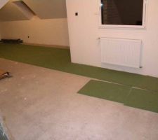 Pose de la ss couche dans la sdjeux