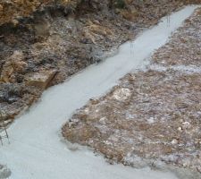 Fondations coulées par temps très froid(sol gelé)