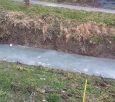 Ruisseau au bout du jardin.