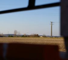 Vue sur les éoliennes