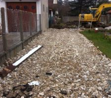 Accès chantier