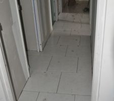 Carrelage couloir