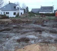 Terrassement - Vue sud ouest