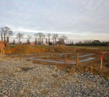 Terrassement, visuellement, on a l impression que c est petit, mais quand le vide sanitair est fait, on est rassur&eacute;...