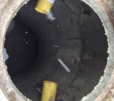 Drainage des fondations relié au puisard.