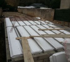 Pr&eacute;paration de la dalle RDC vide sanitaire 6 rang mont&eacute;s cela a &eacute;t&eacute; vite nous somme satisfait &agrave; ce niveau l&agrave;.