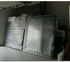 Menuiseries extérieures dans le garage