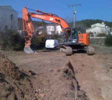 Voil&agrave; la petite pelle qui est entr&eacute; en action !