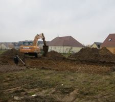 Voici ce qu'on voit &agrave; notre arriv&eacute;e sur le terrain &agrave; 10h30.