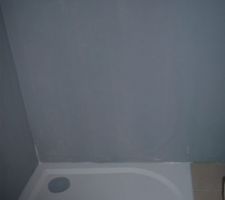 Receveur de douche salle d'eau RDC.