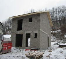 C'est bon la maison est couverte!