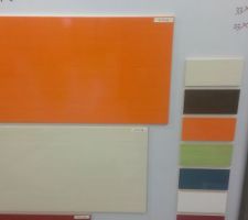 Couleurs choisies pour la salle de bain