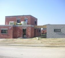 Livraison des matériaux d'isolation et placo