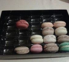 Macarons offerts lors de l'OS