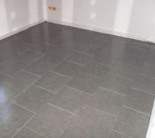Carrelage des chambres