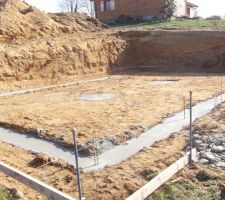 Debut des fondations