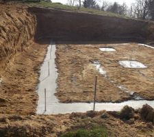 Debut des fondations